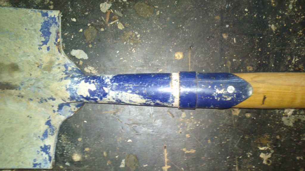 Tool love How To Replace A Shovel Handle Good Life Permaculture