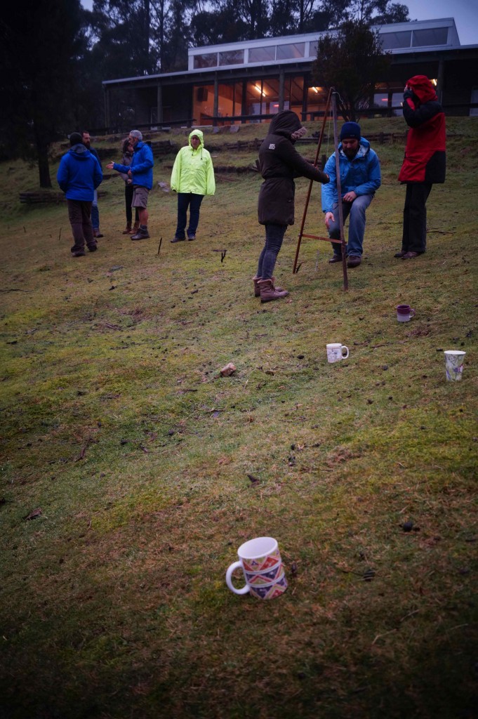 A-frame marking contour