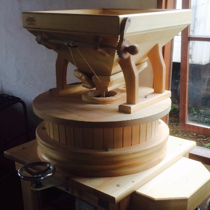 The Grain Family stone mill