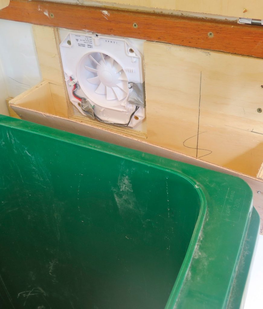 wheelie bin compost toilet